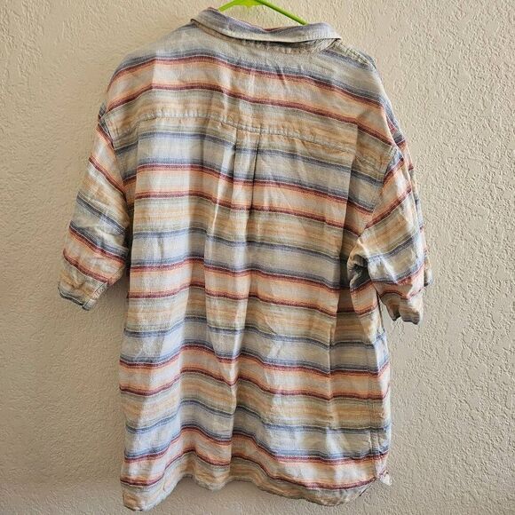 The Territory Ahead Linen Blend Button Down Shirt - Picture 7 of 7
